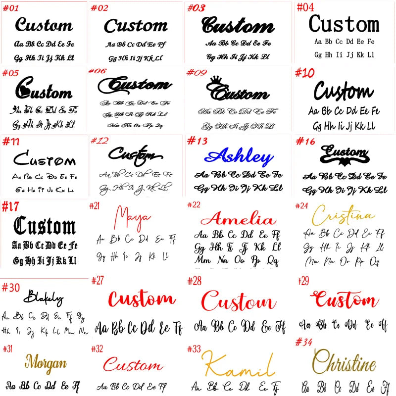 Customized Arabic Name Custom Necklaces for Women