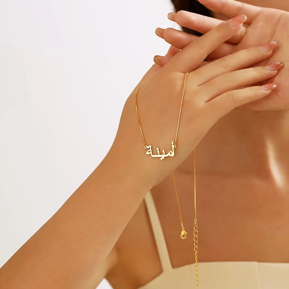 Customized Arabic Name Custom Necklaces for Women
