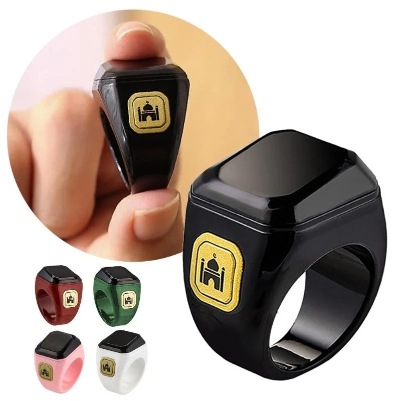 Digital Tasbeeh Counter 5 Prayer Time Reminder with Vibration Function Nice Gift
