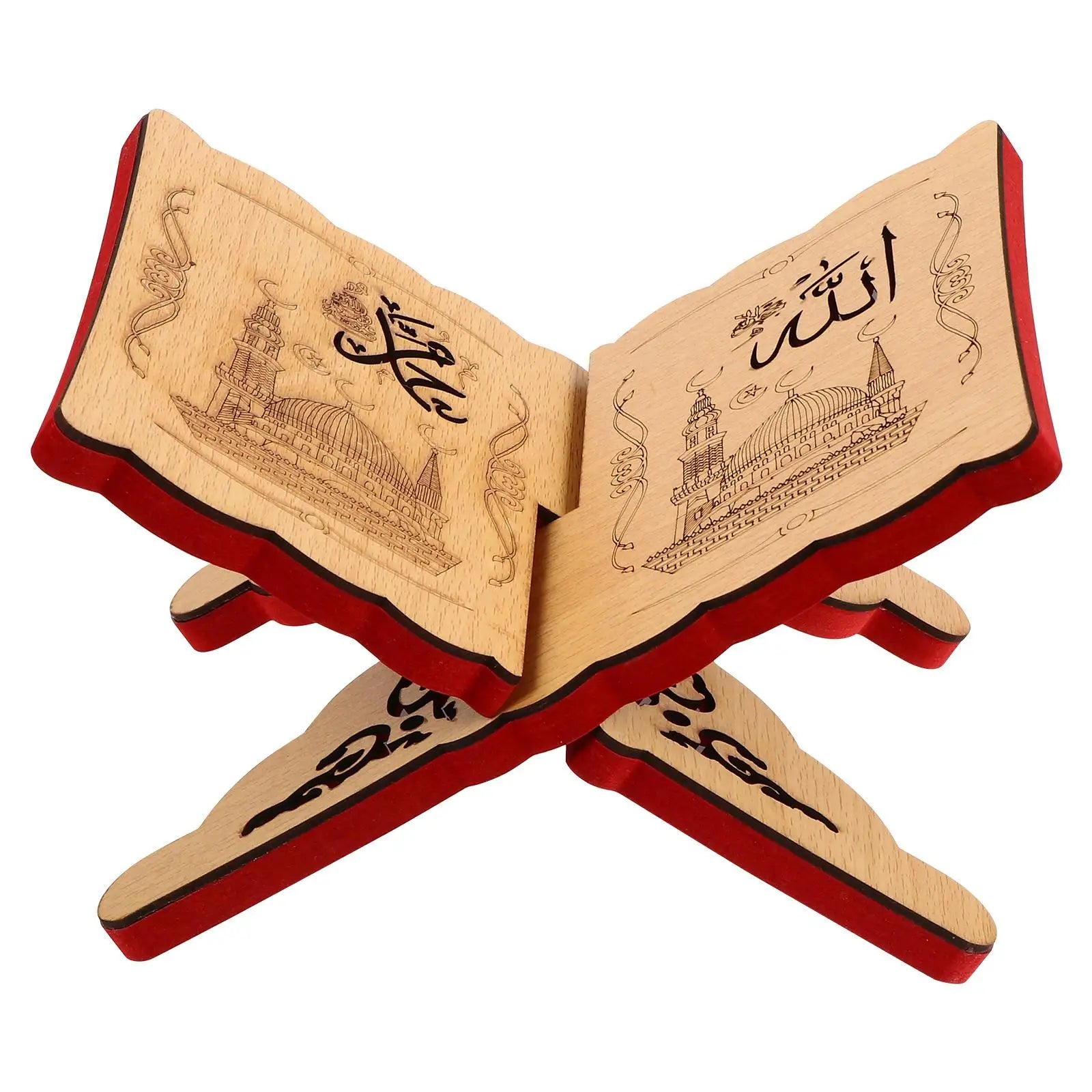 Wooden Quran Bookshelf