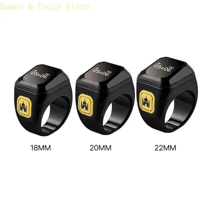 Digital Tasbeeh Counter 5 Prayer Time Reminder with Vibration Function Nice Gift