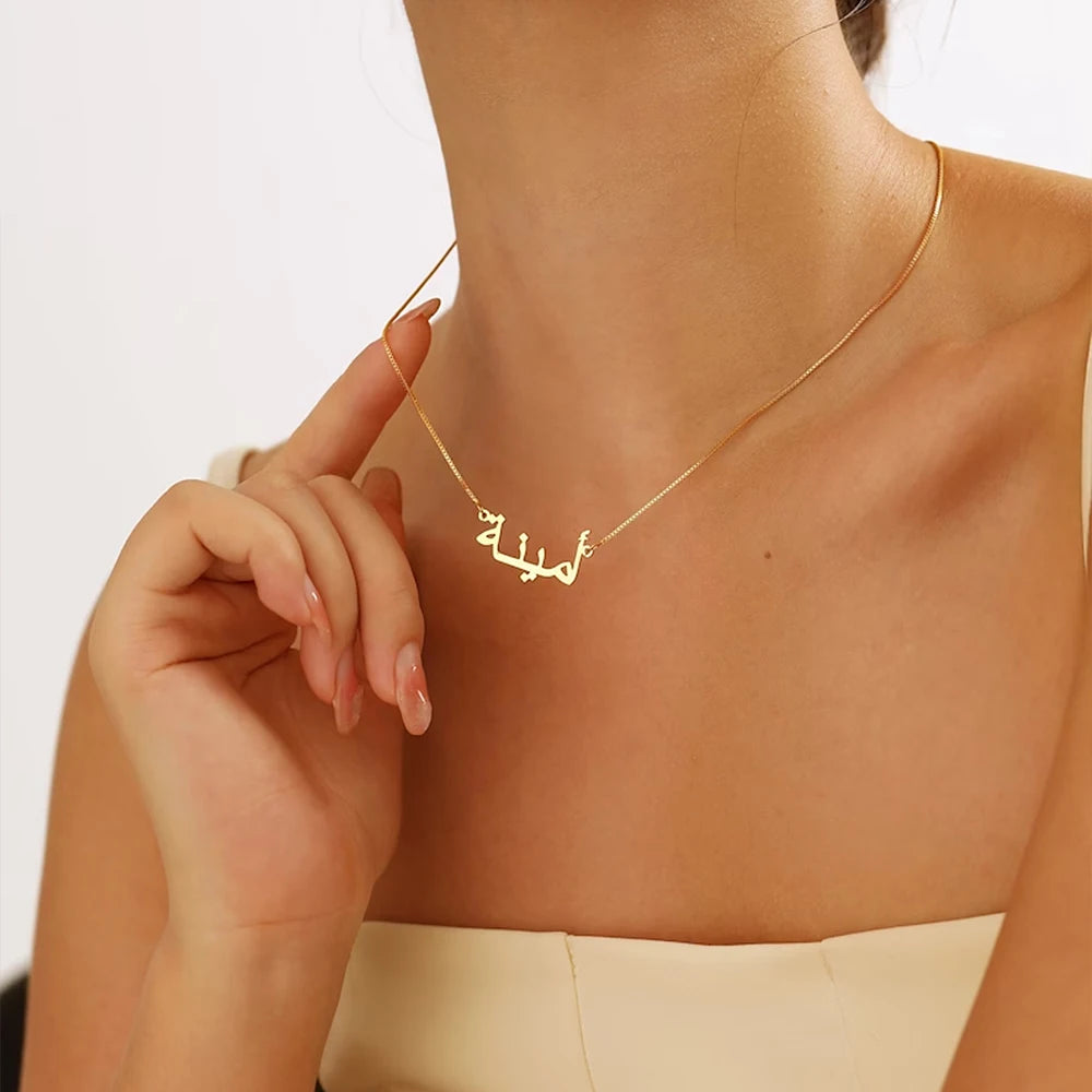 Customized Arabic Name Custom Necklaces for Women