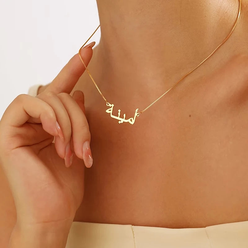 Customized Arabic Name Custom Necklaces for Women