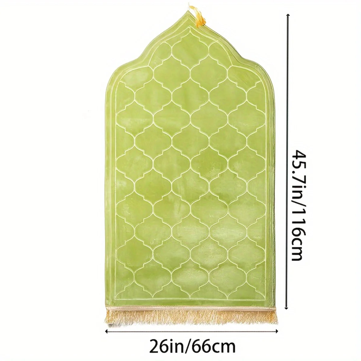 Prayer Mat Padded Tassel Flannel Luxury Prayer Mat